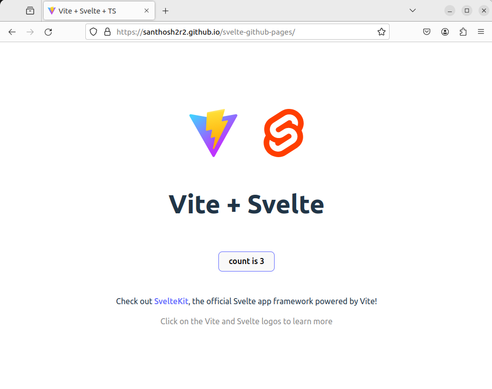 successfully deployed